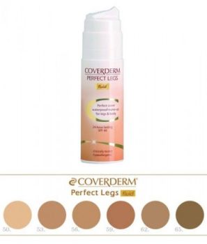 Coverderm Perfect Legs Fluid láb- és testalapozó 75 ml